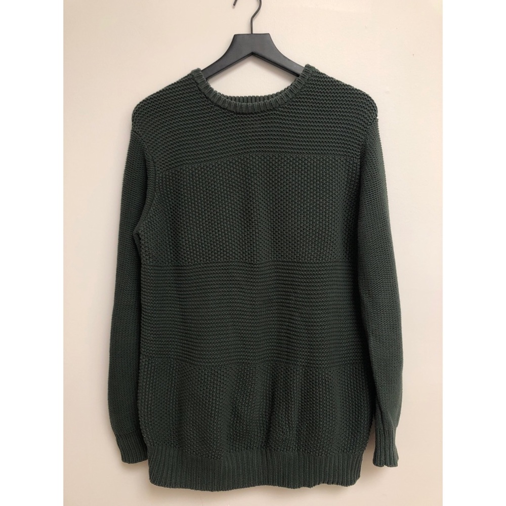 Timberland mixed stitch green Sweater Medium